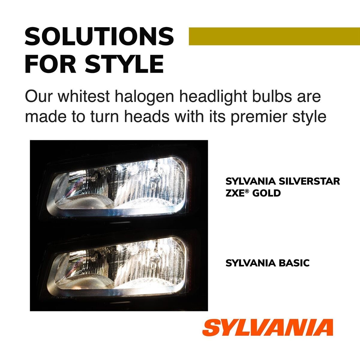 Sylvania Silverstar ZXE Gold H11 55W Two Bulbs Head Light Sylvania Silverstar ZXE Gold H11 55W Two Bulbs Head Light
