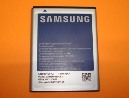 Samsung EB505165YZ OEM Cell Phone Battery For SCH-i405 Stratosphere 4G VERIZON  - Picture 1 of 6