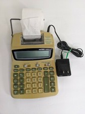 Vintage Victor 1208-2 Printing Calculator Desktop AC Adaptor Battery