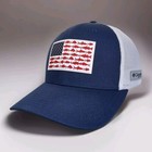 Columbia PFG Snapback Fishing Hat Blue Meshback Adjustable One Size Cap