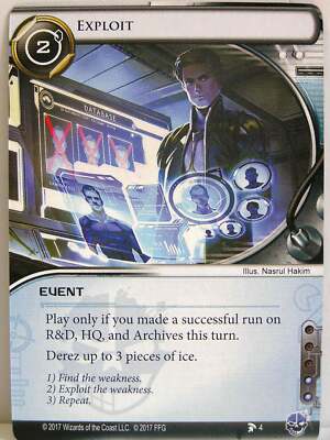 Android Netrunner LCG - Daedalus Complex #001 - #020 - Karte aussuchen englisch