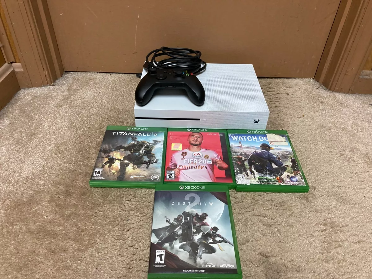 Buy the Microsoft Xbox One S 500GB Video Game Console Bundle White