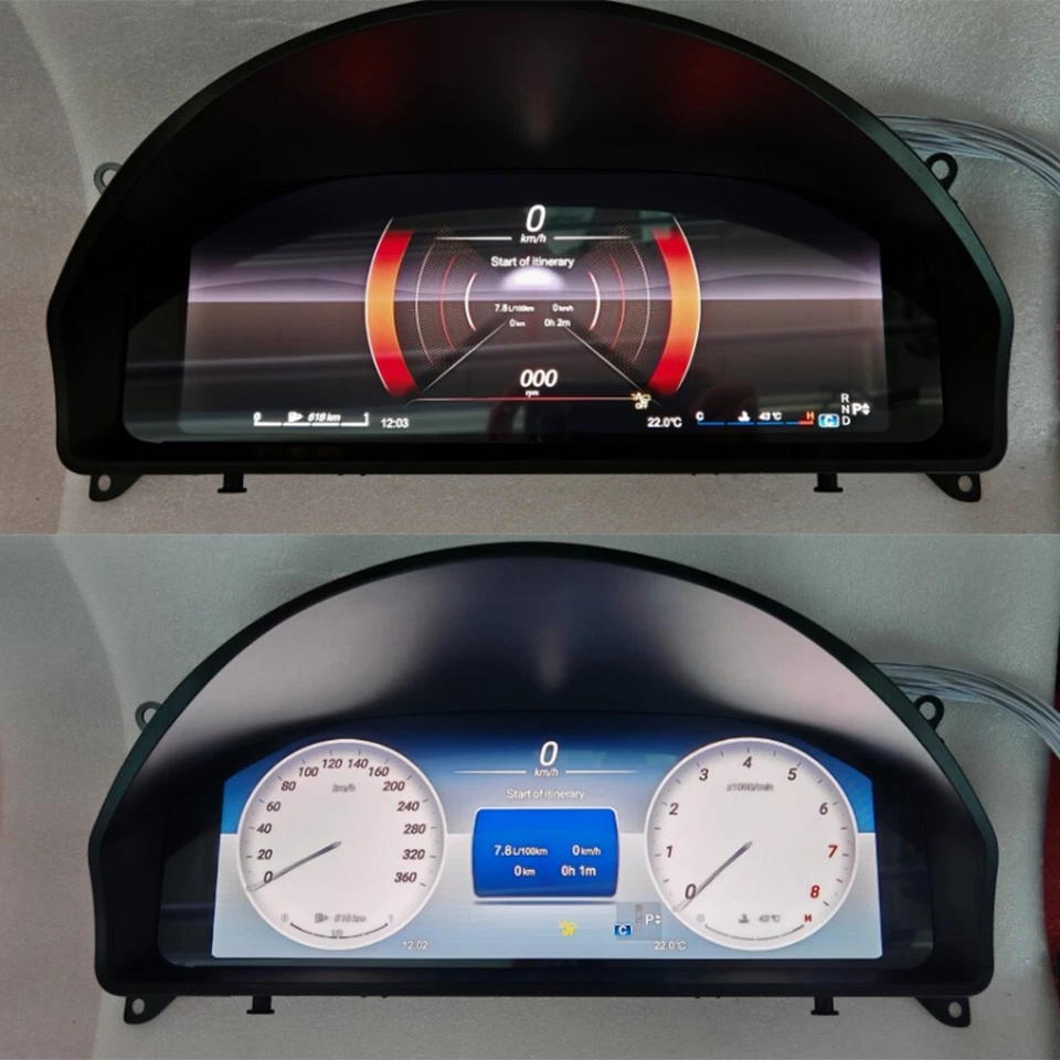 Автомобильный ЖК-дисплей цифровой кластер для Mercedes Benz GLK 08-15 приборной панели виртуальный - Изображение 3 из 4