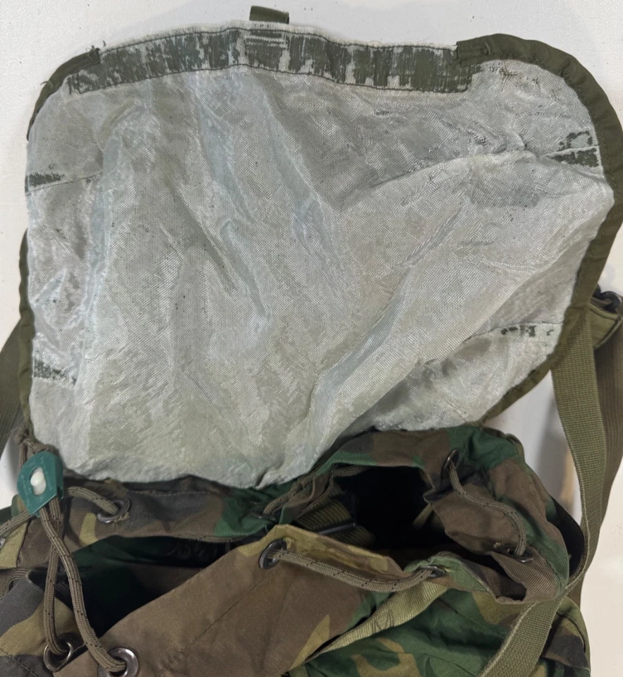 USGI Militar LC-2 Mediano ALICE Paquete de Campo con Correas para el Hombro M81 Bosque Camuflaje Foto 3 de 4