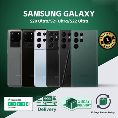 NEW SAMSUNG GALAXY S23 ULTRA/S21 ULTRA/S22 ULTRA 5G Fully UNLOCKED Octa-core  