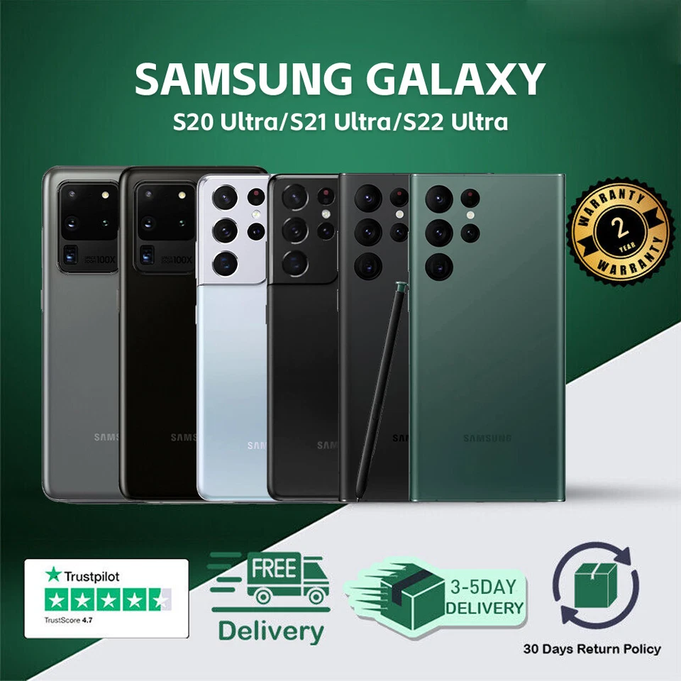 NEW❗SAMSUNG GALAXY S23 ULTRA/S21 ULTRA/S22 ULTRA 5G Fully UNLOCKED Octa-core✅✅