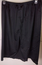 Vassarette Ladies Black Nylon 23" Long Half Slip Size M           63 