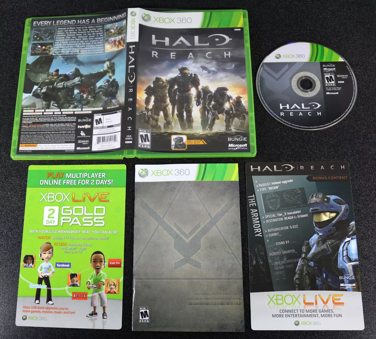 Halo: Reach - Xbox 360 Game