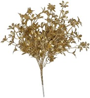 Clayre & Eef 66824 Weihnachtsdekoration Goldfarbig 38 Cm