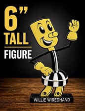 6  Willie Wiredhand Figure Retro Electric Mas...