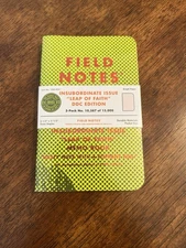 Field Notes Notebook DDC Leap Of Faith New Sealed Pack Of 3 Notebooks 