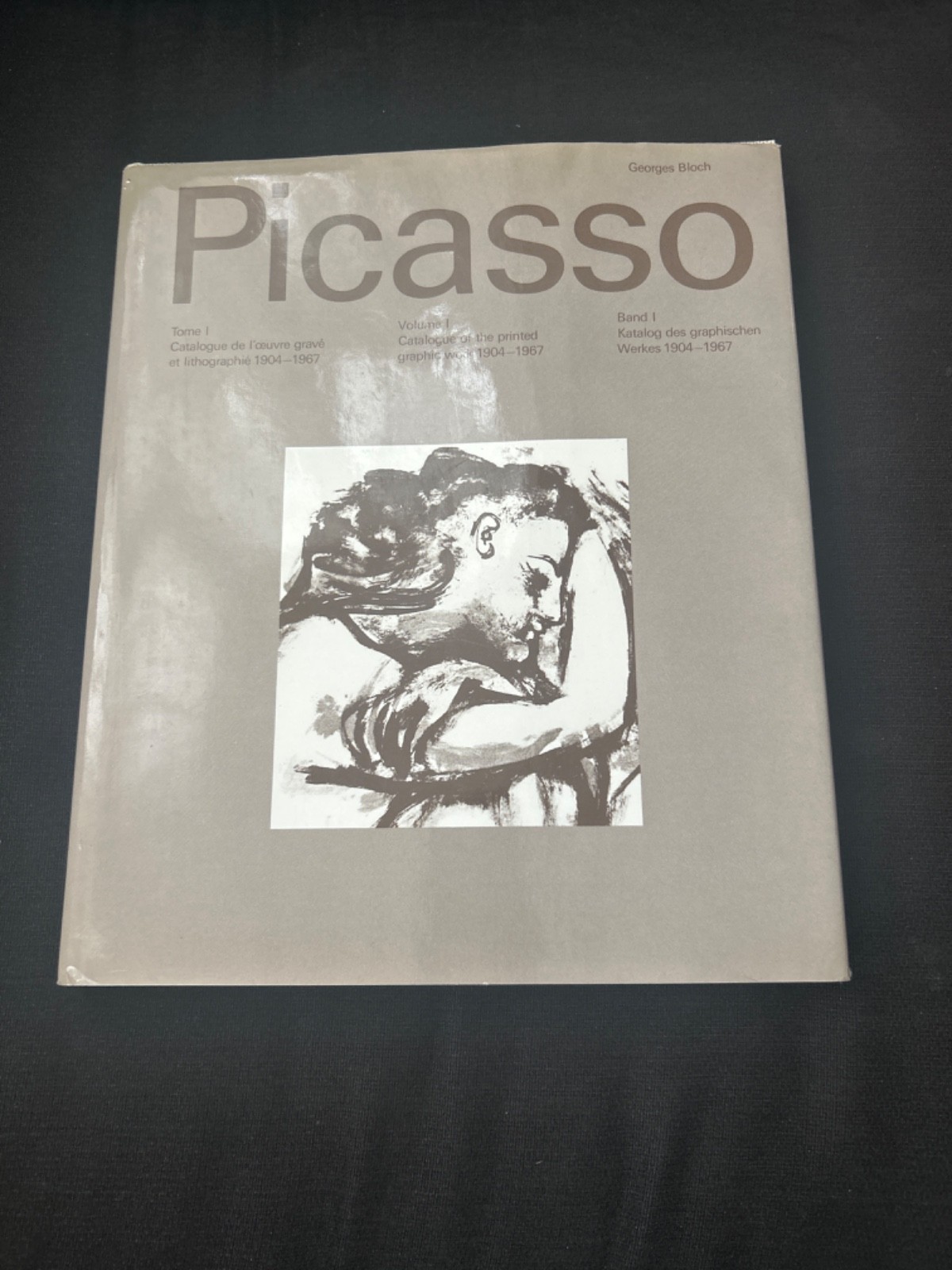 1971 Pablo Picasso - George Bloch Catalog of Printed Graphic Work 1904-67' HC/DJ