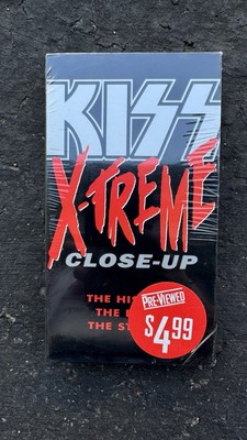 KISS - X-Treme Close-Up (VHS, 1992) PolyGram, Sealed