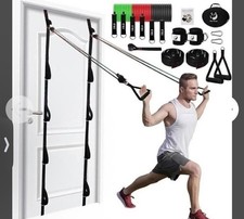 Fitness Resistance Bands Set with Handles Door AnchorBand for Men Women Workouts