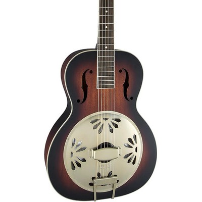 Gretsch G9240 Alligator Round-Neck Mahogany Body Biscuit Cone Resonator Guitar