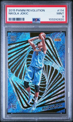 Nikola Jokic #114 2015 Panini Revolution card