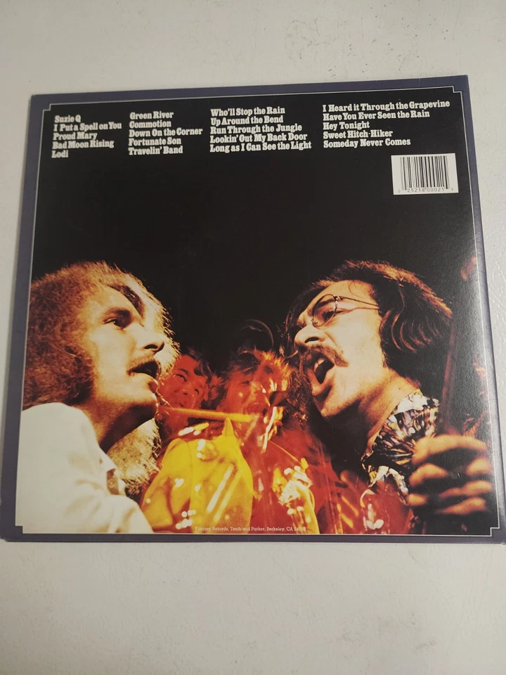 Vtg 1976 CREEDENCE CLEARWATER REVIVAL Album CCR CHRONICLE Vinyl - Image 2 of 4