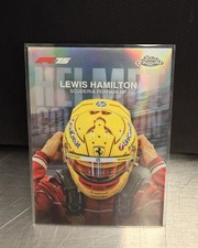 2025 Topps Chrome Formula 1 F1 Lewis Hamilton #HC-2 Helmet Collection