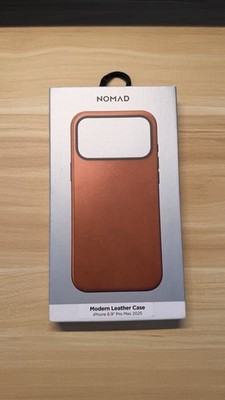 Nomad Modern Leather iPhone 17 Pro Max Case Brown, MagSafe