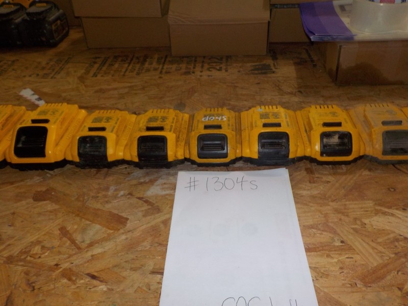 Dewalt 20v Lot 10 batteries for parts/repair # 1304s