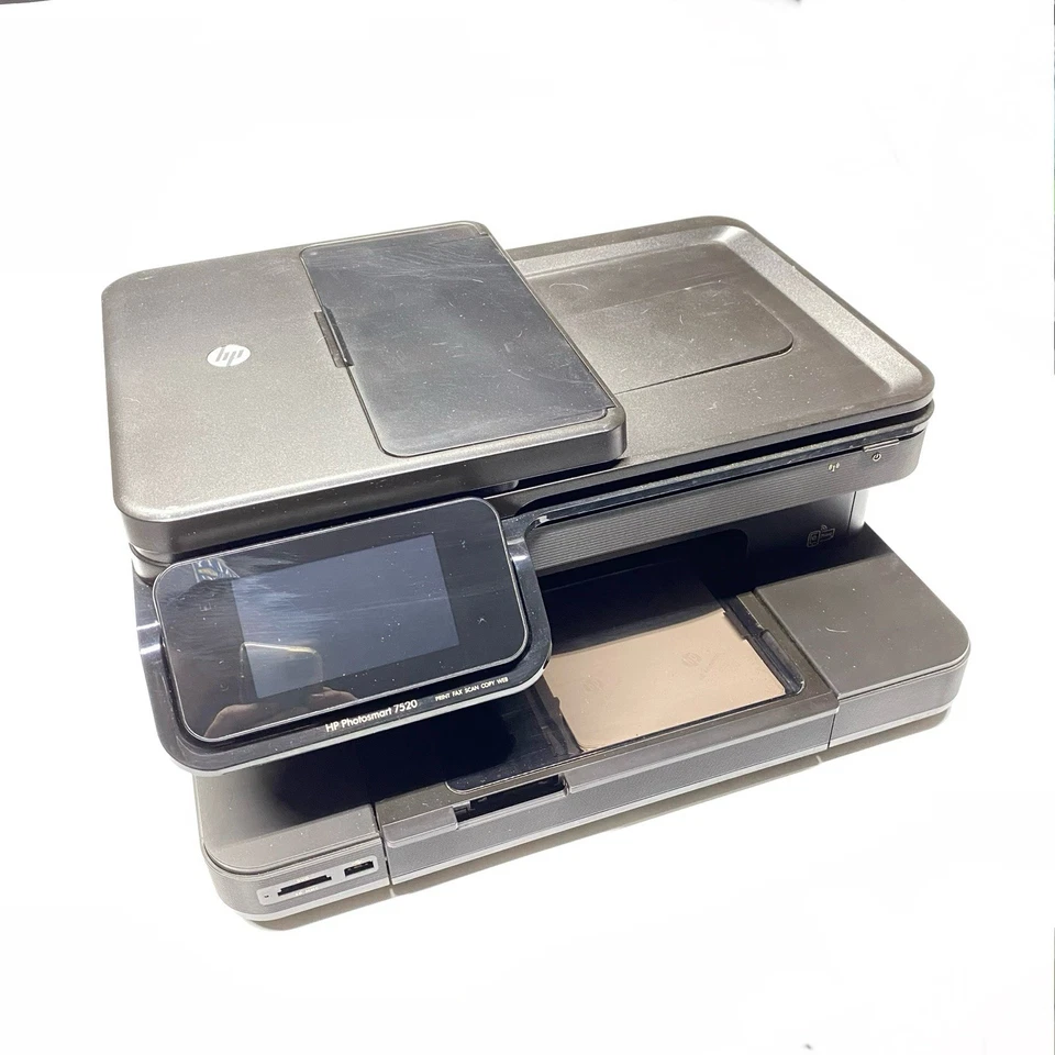 HP Photosmart 7520 All-in-One Tintenstrahldrucker - Bild 2 von 4