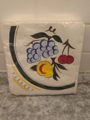 Vintage Stangl Pottery Paper Napkins, Sealed