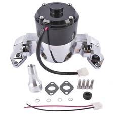 For Big Block Chevy 396 427 454 V8 Engines Chrome High Flow Electric Water Pump For Big Block Chevy 396 427 454 V8 Engines Chrome High Flow Electric Water Pump