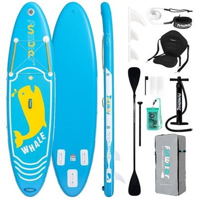 FunWater Stand Up Paddling Board 320 cm 350 cm SUP für 2 Personen