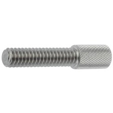 GRAINGER APPROVED Thumb Screw, 8-32,Full Thread,18-8SS,1"L 5PY48