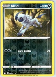 Absol 038/073 Champion's Path Reverse Holo