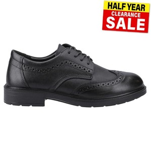 Amblers Safety Cambridge Occupational Mens Brogue Leather Work Safety Shoes