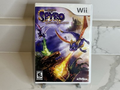 The Legend of Spyro Dawn of the Dragon 2008 Nintendo Wii Game - Complete in Case