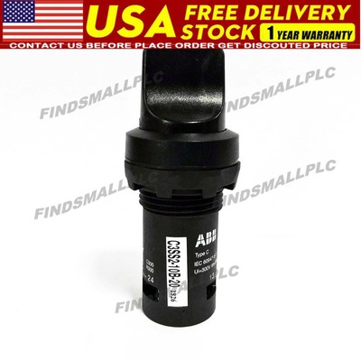 1PCS New ABB C3SS2-10B-20 1SFA619211R1026 Compact Selector Switch Black