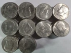 Lot of 100 Circulated 1976 Bicentennial Kennedy Half Dollars $50 FV Philadelphia