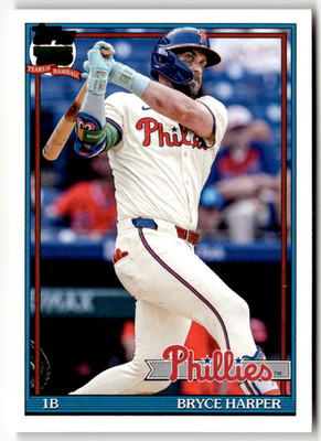 2026  Topps  MLB 75 Years  No. T91-60  Bryce Harper