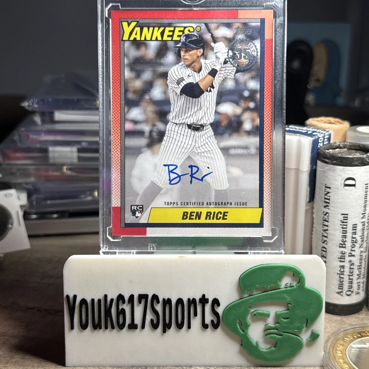 2025 Topps Series 1 - Ben Rice #90A-BRI for sale | eBay