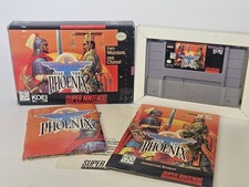 Rise of the Phoenix Super Nintendo SNES CIB Complete w/ Manual + Poster 