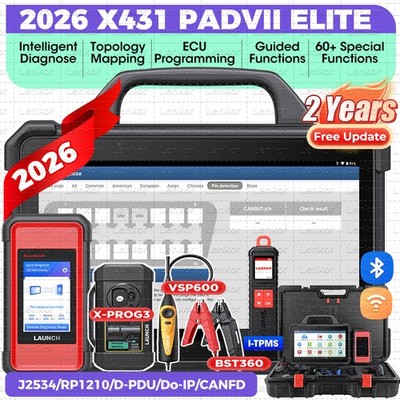 LAUNCH X431 PAD VII ELITE PAD 7 PRO Diagnostic Scanner Key Programming Coding
