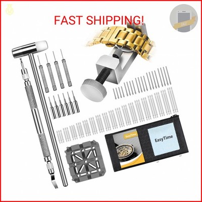 EasyTime Watch Link Removal Kit: Professional Watch Strap Adjustment Tool Band R