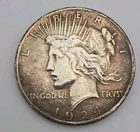 1924 $1 Peace Silver Dollar