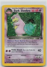 Dark Slowbro 12/82 R Team Rocket Pokemon Unlimited Holo MP on eBay