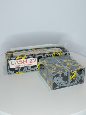 Cash 22 Geld Puzzle von Wellingtons Ltd 1992 Vintage