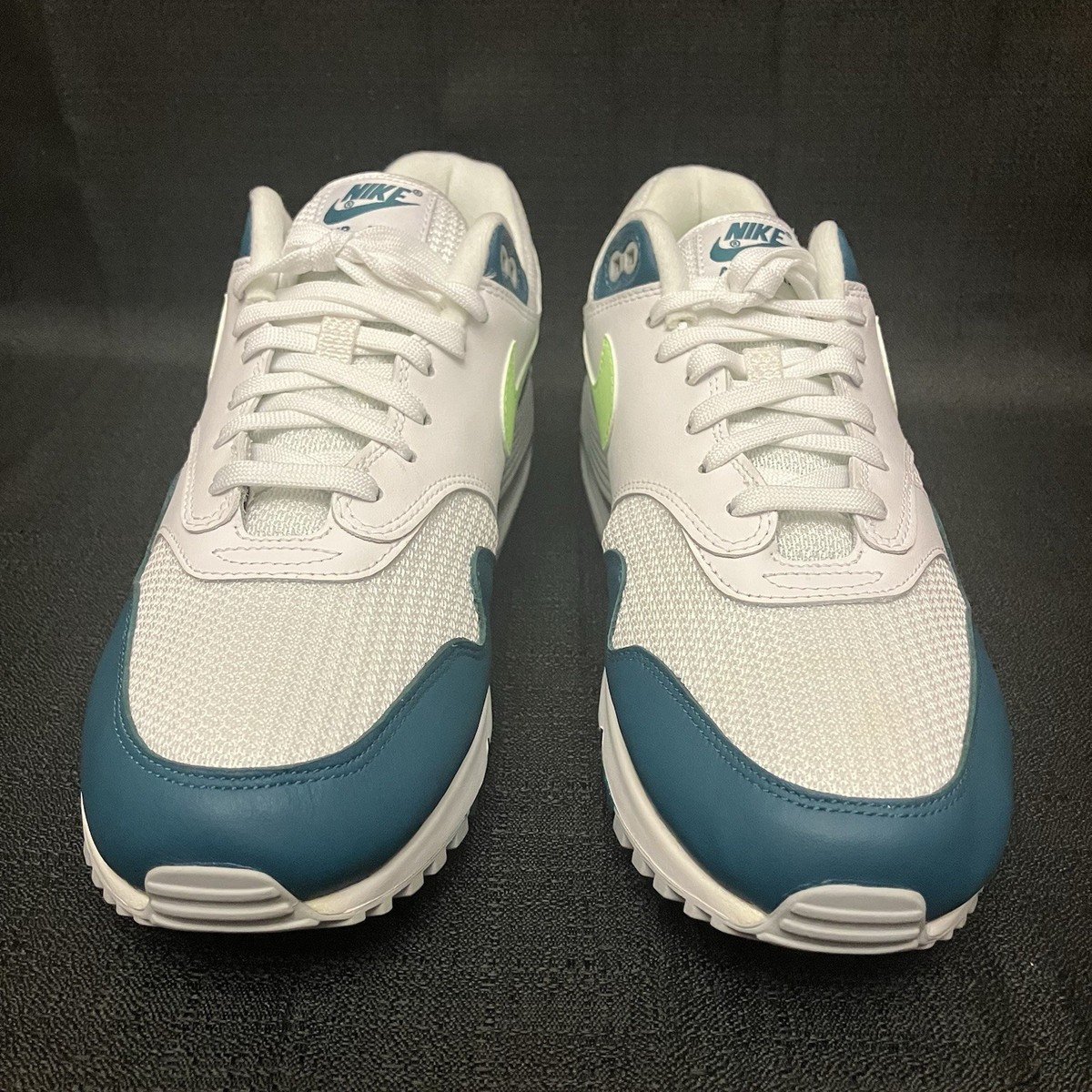 Nike Air Max AJ7695 103 Mens Sneakers White/Lime/Blue US 11 UK 10 EUR 45 Nike Air Max 90/1 Spruce Lime - AJ7695-103 Raffles & Where  main image 4
