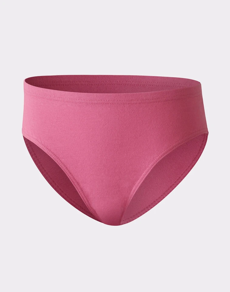 Hanes Hipster 8-Pack Underwear Ultimate Girl Pure Comfort Organic Cotton sz 6-14 - Image 3 of 4