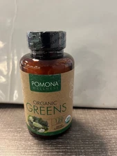 Pomona Wellness Organic Greens Superfood Supplement 120 Tablets Exp. 01/2026