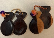 Set Holzkastagnetten 