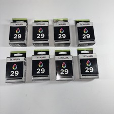 Lexmark 29 Ink Cartridge Lot of 8 - New - Genuine X Series X5370 Z845
