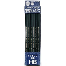 Hokusei Pencil Tokyo Pencil #9500 HB 12-Piece Set 47004from JP