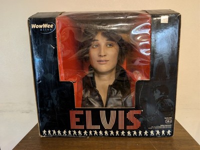 2007 WowWee Alive Elvis Presley Singing & Talking Animatronic (NO MICROPHONE)