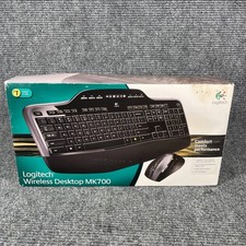 Logitech Wireless Desktop MK700 Wireless Mouse Keyboard Factory Sealed 2009
